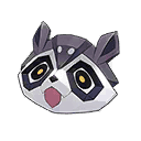 Raccoon Supplicant Mask image